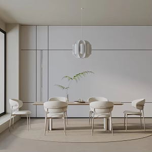 Modern table combination 3d model