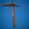 Modern Pickaxe Cartoon Pickaxe 3d model