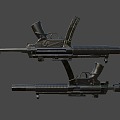 submachine gun 3d model