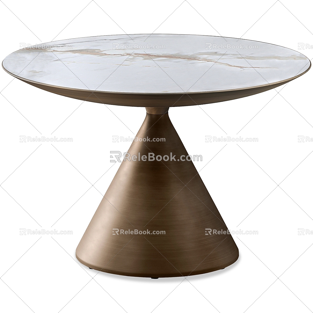 Modern Simple Light Luxury Coffee Table Coffee Table 3d model