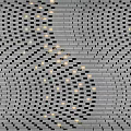 Modern background wall curve stone background wall 3d model