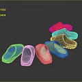 Colorful Indoor Slippers With Various Colors And Comfortable Soft Sole For Home Use