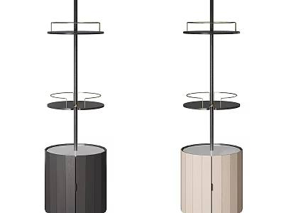 Modern Two Seater Sofa In Dark And Light Color Options With Metal Accents 3d model