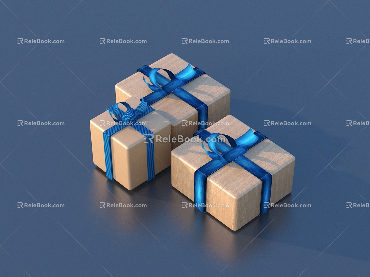 Gift Box Gift Box Carton Box Carton Box 3d model