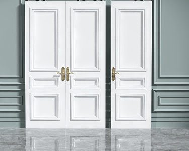 Jane Europe double door combination 3d model