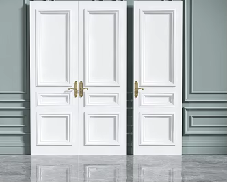 Jane Europe double door combination 3d model