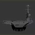 Modern Landing Ship Landing Ship LCVP Landing Craft 3d model
