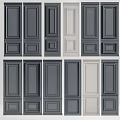Wall Panels With Different Colors And Styles For Interior Use 3d model
