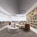 Modern Leisure Area 3d model