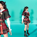 Anime costume beauty beauty virtual person 3d model