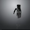 Robotic Hand Mechanical Structure Featuring Biomechanical Joints And Precision Fingers 3d model