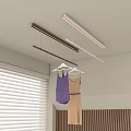 Drying rack invisible electric drying embedded hidden drying intelligent remote control drying electric invisible 3d model