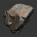Rock Block Rock Block Rock Specimen Boulder Big Stone Block Rock Stratum Rock Stratum Rock Stratum Rock 3d model