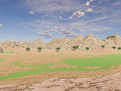 Modern Desert Dunes model