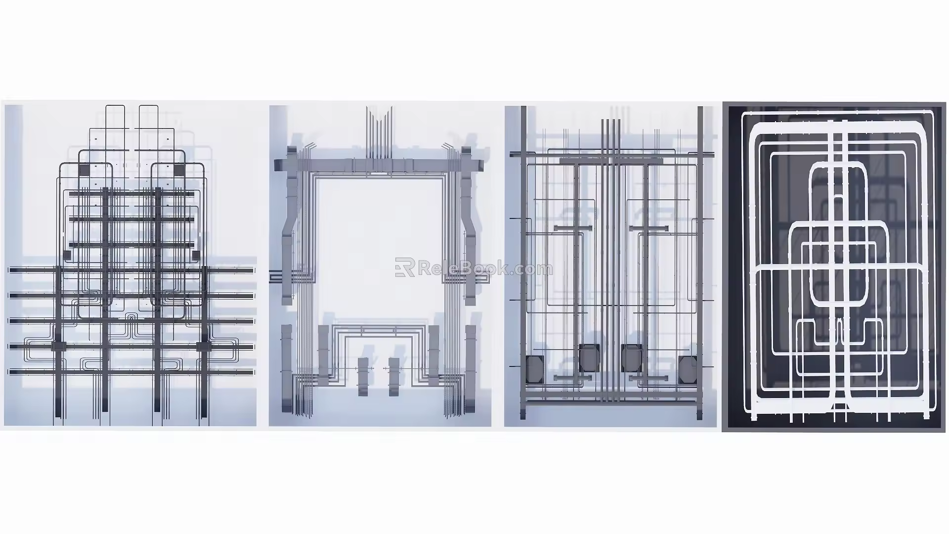 Pipe Part SU Model 3d model