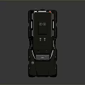Military Green Off Road Vehicle With Six Wheels And Armored Body