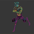 Modern Robot Toys 3d model