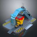 Sci-fi Items Sci-fi Components High-tech Components Sci-fi Equipment Sci-fi Scene Sci-fi Environment Game Scene 3d model