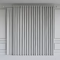 Elegant Different Color Curtains in White Gray Dark Gray for Modern Interior Window