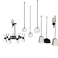 Modern lamp combination 3d model