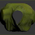 Fashionable Green Sleeveless Wrap Top With Flowy Fabric And Stylish Design