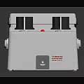 ChemiStir Stirring Device With Stacked Design White Body Blue Panel Two Knobs And Red Button