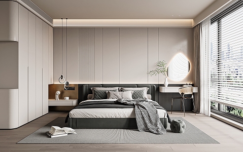 Modern Bedroom 3d model