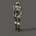 Robot Terminator Future Man AI Intelligence Samuel Hayden Resilient Evil Destroyer Spirit Transporter Super Realistic High Precision Movie and TV Level 3d model