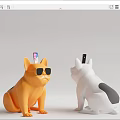 Stylish Bulldog Shaped Speaker with Multiple Colors and Modern Home Decor Design