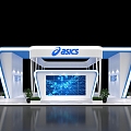 Modern Exhibition Booth 3d model