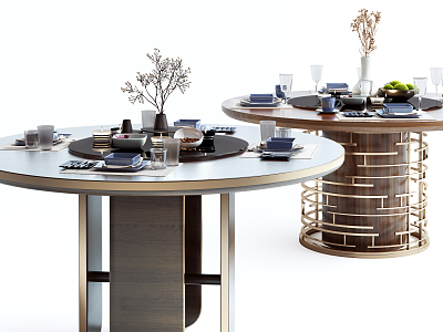 Light Luxury Dining Tableware Combination model