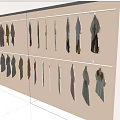 Cute Baby Clothes In Pastel Colors Hanging On Double Racks With Various Styles