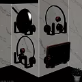 Stainless Steel Kitchen Wall Mounted Hooks For Pot And Cutting Board Storage