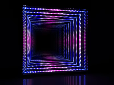 Modern Abyss Mirror 3d model Modern Abyss Mirror 3d model