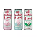 JIANLIBAO Canned Beverage With Pink Light Blue And Green Can Designs