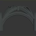 Iron frame large iron frame iron frame house factory industrial iron frame iron ladder rigid ladder work frame rigid scaffold 3d model