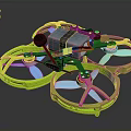 Advanced Aerospace Drone Engineered for Deep Cosmic Exploration and Planetary Research Missions
