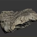 Rock Block Rock Block Rock Specimen Boulder Big Stone Block Rock Stratum Rock Stratum Rock Stratum Rock 3d model