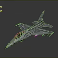 Modern Gray Fighter Jet With Cockpit Aerodynamic Wings And Missiles On Dark Background