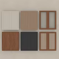 Diverse Cabinet Door Designs Featuring Various Colors Textures And Materials