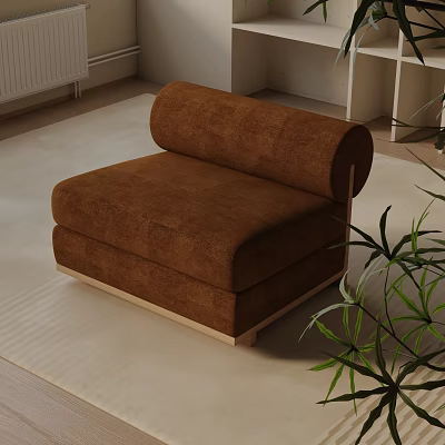 modern leisure chair 3d model