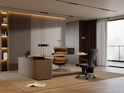 Modern Minotti Office model