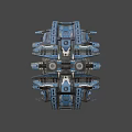Sci-Fi Jump Gate 3d model