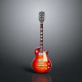 Stylish Electric Guitar With Sunburst Finish And Ergonomic Neck Design For Home Use