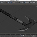 Tool Axe Axe Axe Open Mountain Axe Low Face Number Low Model Simple Model Game Sub-era Film and Television Level Super Realistic High Precision 3d model