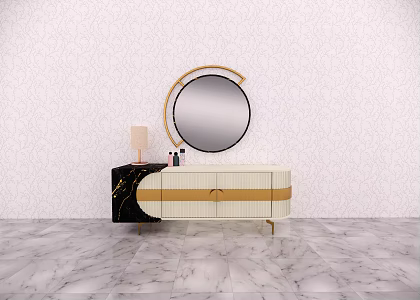 Elegant dresser 3d model