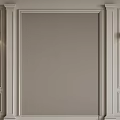 Elegant Modern Bedroom Accent Wall With Gray Fabric Panel And White Wall Sconces