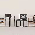 Modern Leisure Chairs Featuring Various Designs Wooden Frames And Comfortable Seats