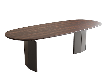 Modern Dining Table Desk Tea Table 3d model