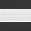 Sleek White Keyboard Design With Flat Key Layout And Smooth Surface